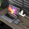 HyperDrive GEN2 18-Port USB-C Docking Station + 180W Power Adapter Bundle