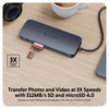 Transfer Photos and Video at 3X Speeds with 312MB/s SD and microSD 4.0
