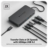HyperDrive Next Dual 4K HDMI 7 Port USB-C Hub