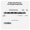 HyperDrive Next Duo Slim USB-C Hub for MacBook