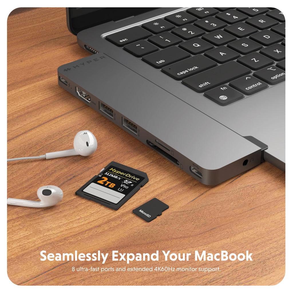 HyperDrive Next Duo Slim USB-C Hub for MacBook