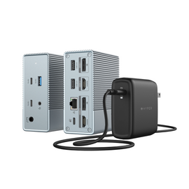 HyperDrive GEN2 12-in-1 USB-C Docking Station With Power Adapter
