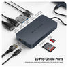 10 Pro-Grade Ports - Upgrade your setup and workflow with all the ports you need.