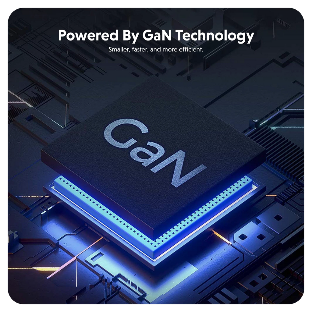 Powered by GaN Technology, smaller, faster, and more efficient 